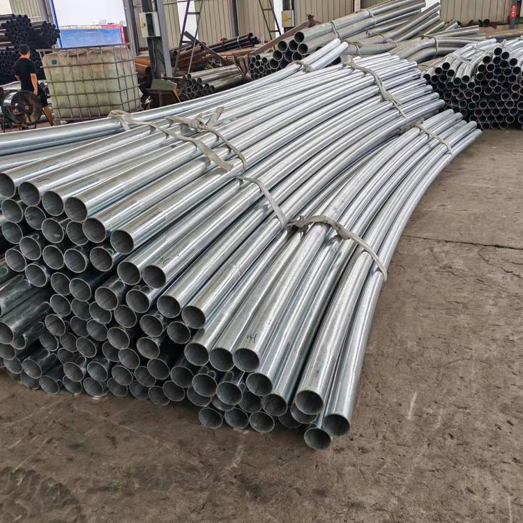 隧道與樓房建筑中的關鍵角色 解析DN150 6D大月彎鍍鋅穿線彎管